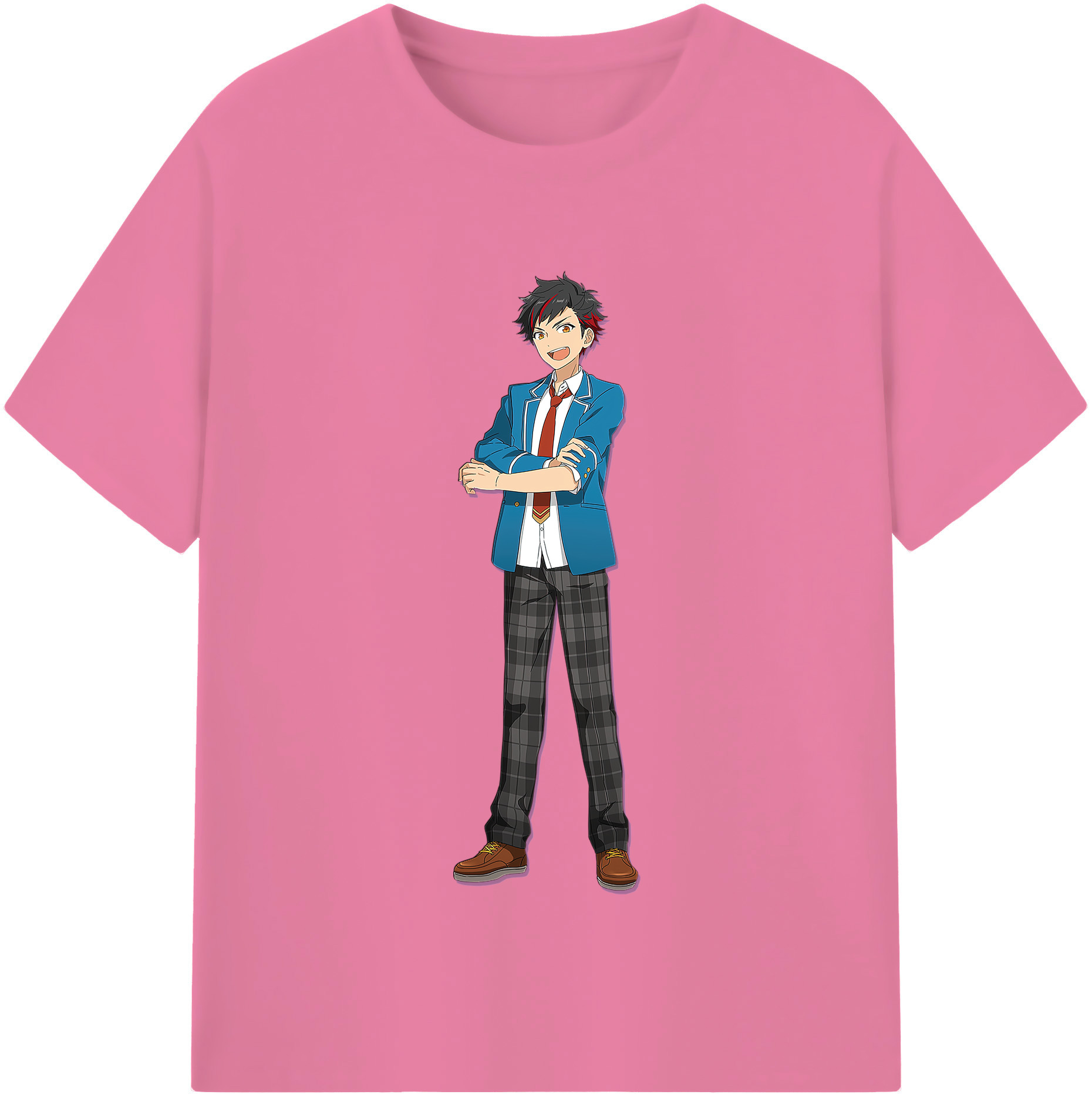 （画像用） あんさんぶるスターズ! Ensemble Stars 綿100％半袖Tシャツ（フロントプリント）